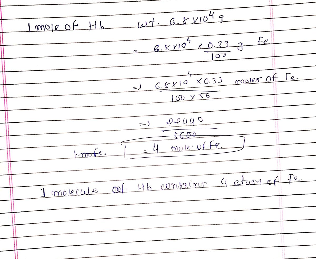 Chemistry homework question answer, step 1, image 1